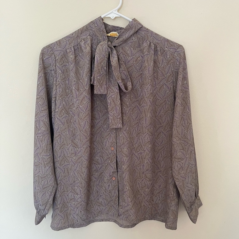 Tillett Bow Neck Tie Blouse